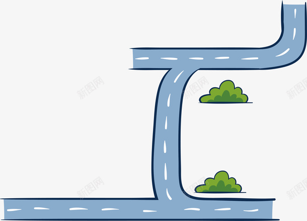 交通路线道路矢量图ai免抠素材_新图网 https://ixintu.com 交通 交通路线 出行 路线 道路 道路设计 矢量图