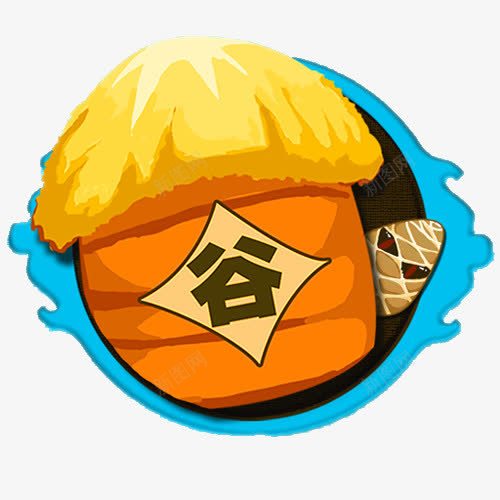 卡通粮仓大作战png免抠素材_新图网 https://ixintu.com 丰收 卡通 粮仓 粮食 黄色