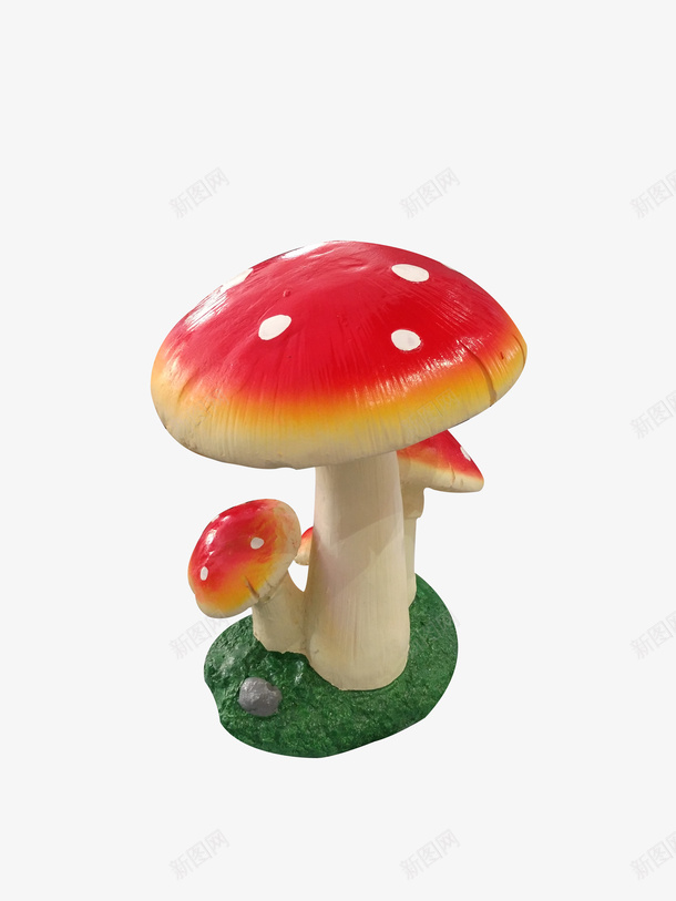 卡通蘑菇psd免抠素材_新图网 https://ixintu.com 卡通画 矢量装饰 红色蘑菇 蘑菇 装饰