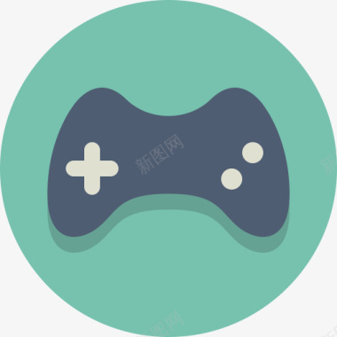 控制器游戏控制器视频游戏圆形图图标图标