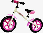 粉色儿童自行车素材