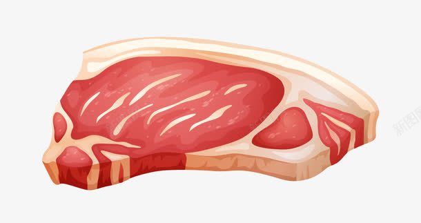 肉类png免抠素材_新图网 https://ixintu.com 猪肉 猪肉片 生肉 肉类