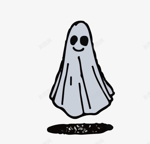 卡通幽灵png免抠素材_新图网 https://ixintu.com 万圣节 卡爱 卡通 帆布袋 幽灵