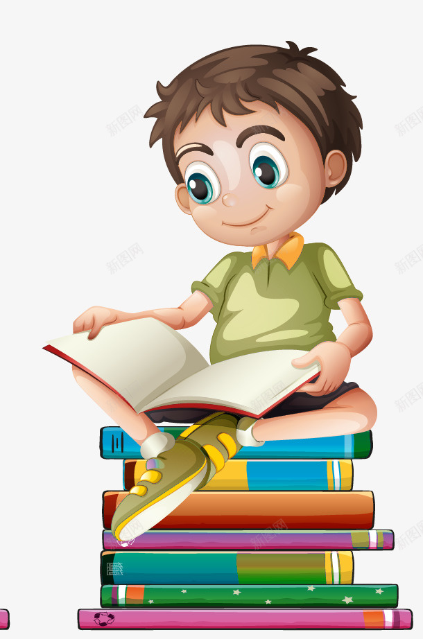 世界阅读日爱读书增知识png免抠素材_新图网 https://ixintu.com 世界读书日 世界阅读日 看书 看书的人物 知识 阅读