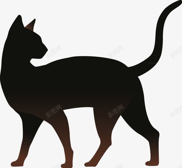 猫png免抠素材_新图网 https://ixintu.com 动物 动物剪影 猫