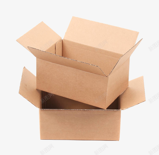 褐色纸板纸盒png免抠素材_新图网 https://ixintu.com 堆积 存储 实物 容器 板条箱 纸制品 褐色纸板纸盒 运输 食品包装箱