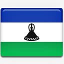莱索托国旗国国家标志素材