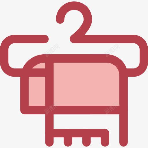 衣架图标png_新图网 https://ixintu.com 工具和用具 服装 衣架 衣柜