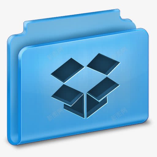 文件夹有条理的文件夹图标混音png_新图网 https://ixintu.com Dropbox folder 文件夹
