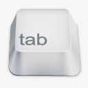 tab白色键盘按键素材