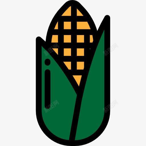 玉米图标png_新图网 https://ixintu.com 玉米 玉米穗 玉米芯 食品 食品和餐厅