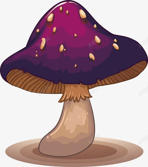 卡通蘑菇png免抠素材_新图网 https://ixintu.com 新鲜菌类 紫色 食材 鲜菌类 鲜菌类豆腐 鲜菌类食材 鲜香菇