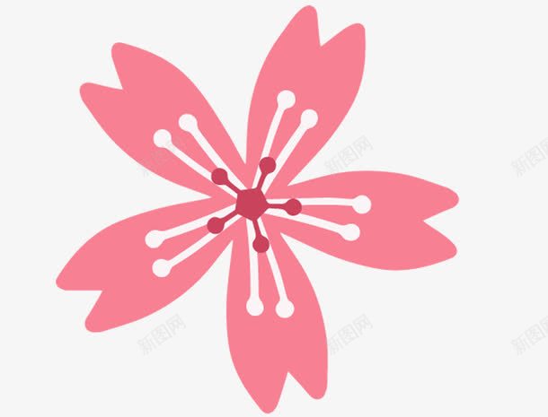 粉色的花png免抠素材_新图网 https://ixintu.com png素材 植物 粉色 花