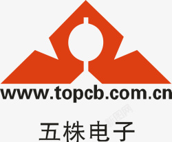 五株电子五株电子logo矢量图图标高清图片