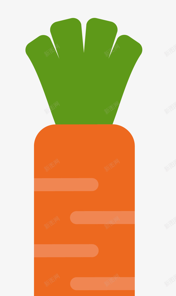 蔬菜卡通矢量图eps免抠素材_新图网 https://ixintu.com 卡通 红萝卜 绿色 美食 蔬菜 蔬菜卡通 矢量图