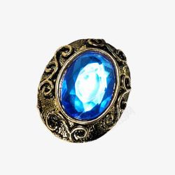 蓝宝石戒指素材