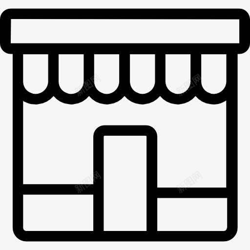 广场店图标png_新图网 https://ixintu.com grocery 商店 店 建筑 杂货店 杂货店卡通 购物店