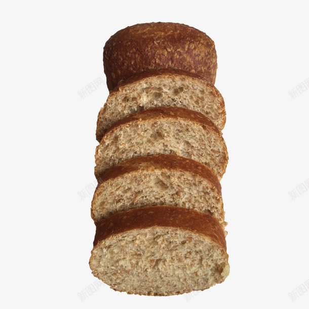 全麦面包片png免抠素材_新图网 https://ixintu.com PNG图形 PNG装饰 装饰 面包 面包片 食物