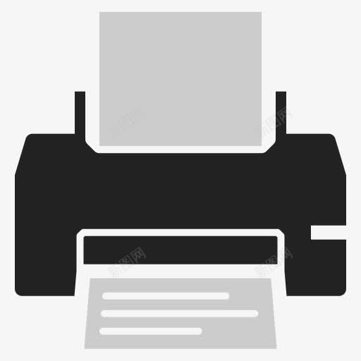 纸类打印打印机印刷设备的图标png_新图网 https://ixintu.com Paper print printer printing 印刷 打印 打印机 纸类