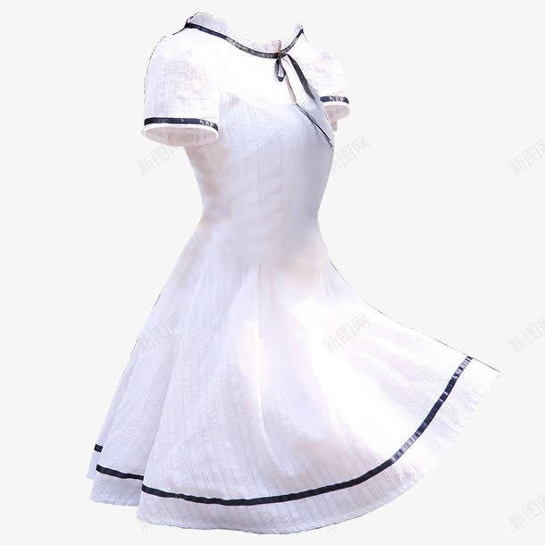 漂浮连衣裙png免抠素材_新图网 https://ixintu.com 白色 衣服 裙子 连衣裙
