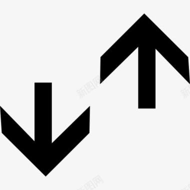 向上和向下箭头图标图标