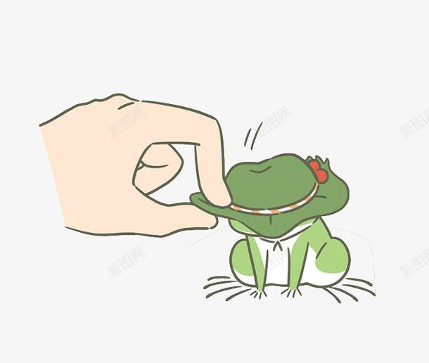 捏着青蛙帽子的手png免抠素材_新图网 https://ixintu.com 创意 卡通 商务 帽子 彩色 手 手绘 简约 青蛙