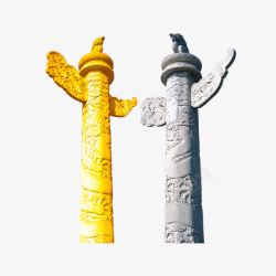 北京石柱雕塑素材