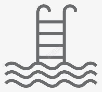 游泳梯Outlineicons图标png_新图网 https://ixintu.com ladder 梯 游泳