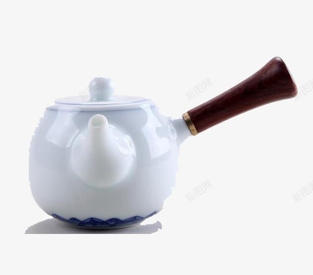 功夫茶具茶壶png免抠素材_新图网 https://ixintu.com 景德镇青花瓷 陶瓷茶具 高白仿手绘