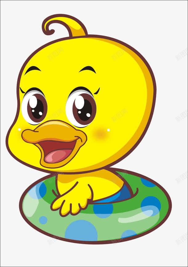 卡通黄色可爱小鸭子png免抠素材_新图网 https://ixintu.com 卡通可爱 卡通鸭子 可爱卡通 可爱鸭子 鸭子 黄色卡通