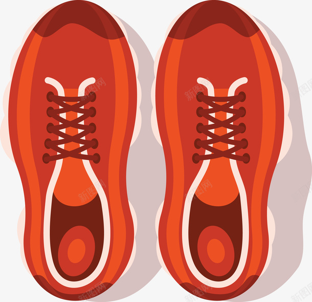 红色球鞋矢量图ai免抠素材_新图网 https://ixintu.com 球鞋 球鞋海报 矢量图 矢量红色球鞋 矢量鞋子 红色球鞋 鞋子