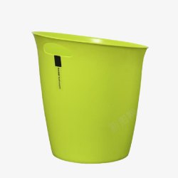 废纸桶果绿色废纸桶高清图片