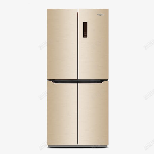 四门冰箱png免抠素材_新图网 https://ixintu.com 产品实物 冰洗 十字对开门冰箱 变频风冷 四门冰箱 家用 电冰箱