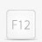 键盘f电脑键盘F12键图标高清图片