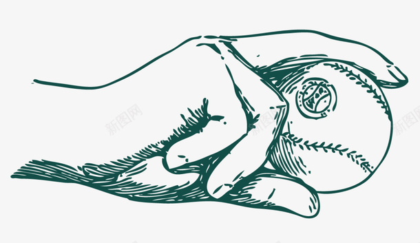 手握卡通棒球矢量图ai免抠素材_新图网 https://ixintu.com 卡通风格 手握 棒球 棒球符号 矢量棒球符号 矢量图