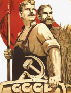 两位苏联两位农夫高清图片