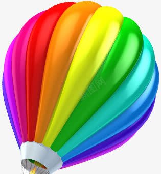 五颜六色的热气球png免抠素材_新图网 https://ixintu.com 五颜六色 热气球