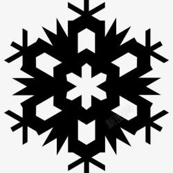 晶体形状雪花的标图标高清图片