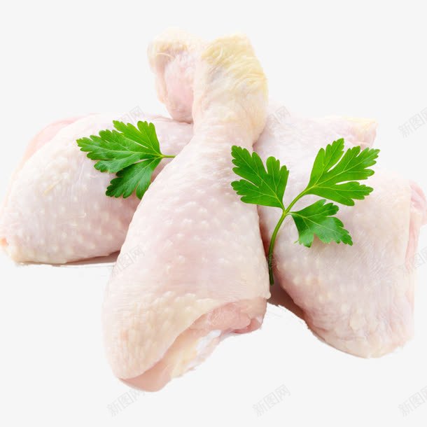 三只鸡腿png免抠素材_新图网 https://ixintu.com 产品实物 白色 食物 鸡肉