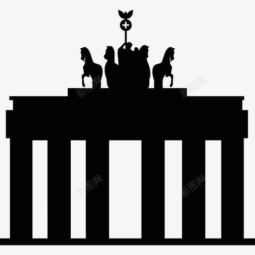勃兰登堡图标png_新图网 https://ixintu.com Triumphal 古迹 德国 柏林 门拱
