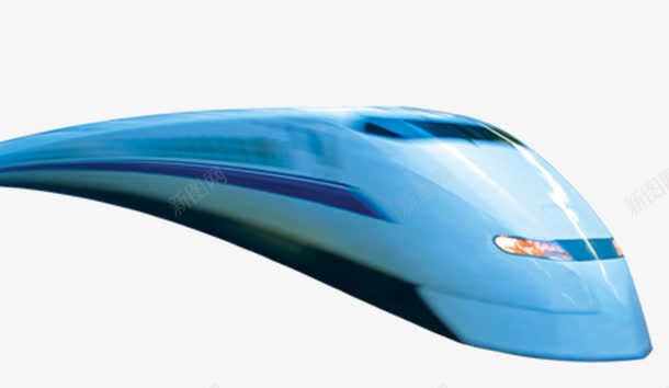 行驶的高铁png免抠素材_新图网 https://ixintu.com 交通工具 和谐号 快速 高速 高铁