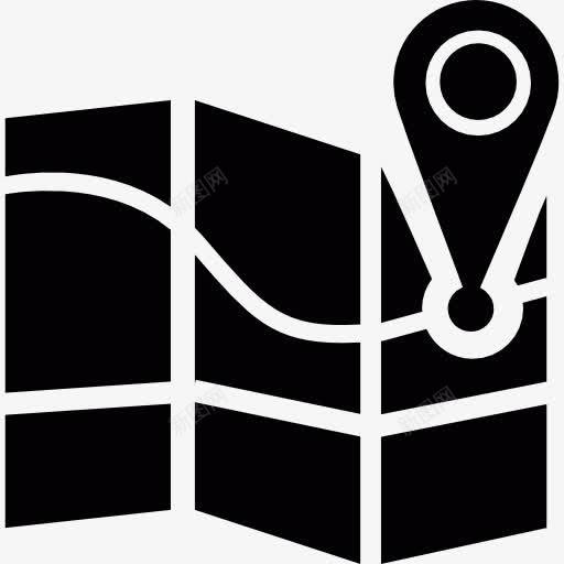 地图与位置的指针图标png_新图网 https://ixintu.com 地图 地图和国旗 定位 指针的位置 针