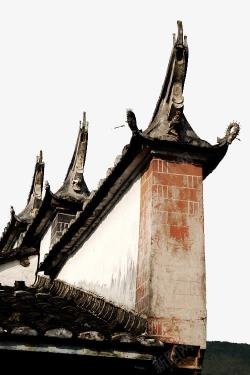 马头墙装饰建筑素材