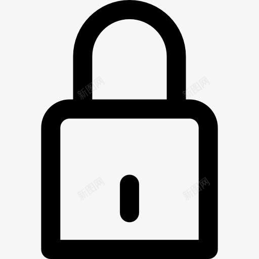 挂锁图标png_新图网 https://ixintu.com 安全 工具和用具 挂锁 界面 隐私