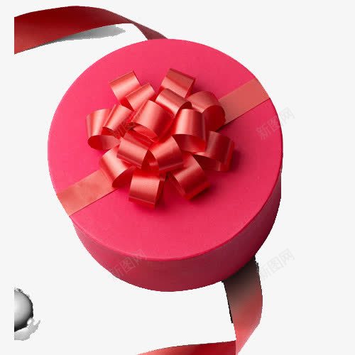红色礼盒圣诞礼物png免抠素材_新图网 https://ixintu.com 元素 圣诞节 礼盒 红色