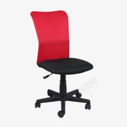 红黑相间电脑椅红色电脑椅高清图片