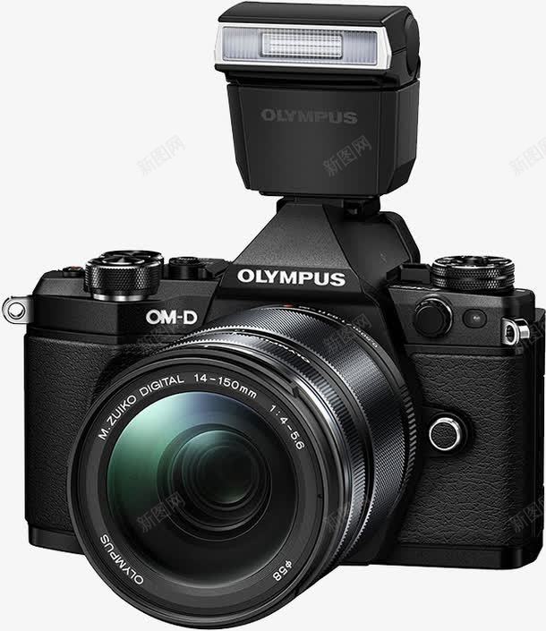 功能强大的摄像机png免抠素材_新图网 https://ixintu.com 使用寿命长 反光镜 取景器 高级拍摄 黑色