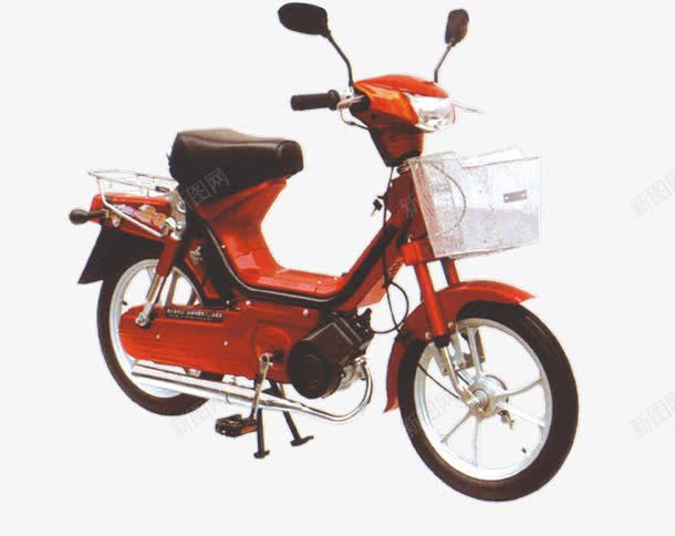 红色自行车png免抠素材_新图网 https://ixintu.com 单车 电动单车 红色自行车 脚踏车