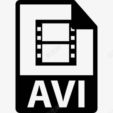 AVI文件格式变图标图标