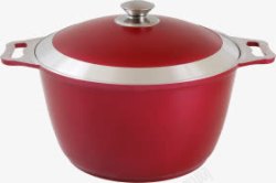 红色汤锅素材